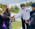 Госавтоинспекция и студотряд БМТ провели акцию по дорожной грамотности в Белоярском