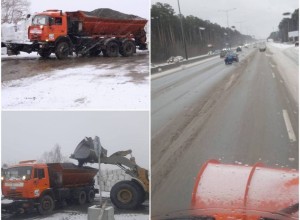 На Среднем Урале продолжают борьбу с непогодой