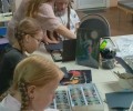 В Мезенской библиотеке прошёл мастер-класс по масляной пастели