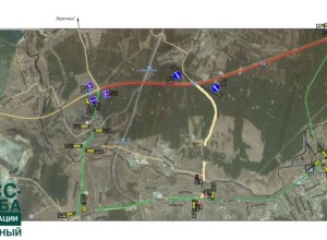 ‼С 13 АВГУСТА ДО 1 ОКТЯБРЯ БУДЕТ ЗАКРЫТ второй участок строящейся трассы: от съезда к Муранитному и Белоярскому до перекрестка с автодорогой «пгт