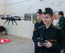 В седьмой школе сейчас проходит патриотическая игра Зарница 20