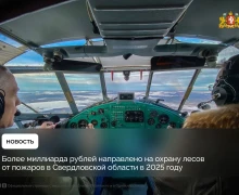 Более миллиарда рублей направлено на охрану лесов от пожаров в Свердловской области в 2025 году
