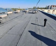 На Курчатова, 27/3 завершается капремонт кровли многоквартирного дома