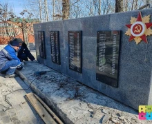 В Мезенском ремонтируют обелиск погибшим в Великой Отечественной войне