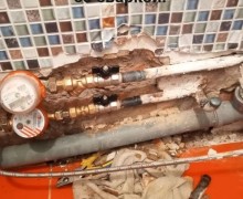 Текущий ремонт инженерных систем по обращениям жителей Заречного