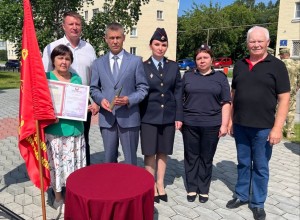 Заречный получил исторические реликвии из Брестской крепости