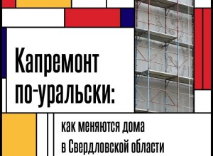 Капремонт в Свердловской области: 851 дом обновят в этом году
