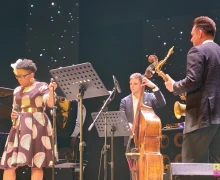 Афро-американский вокал и русский квартет создают музыкальную магию!