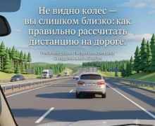 Как правильно рассчитать безопасную дистанцию на дороге: советы ГИБДД