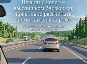 Как правильно рассчитать безопасную дистанцию на дороге: советы ГИБДД