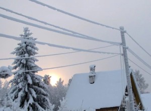 По сообщению синоптиков, 18 марта прогнозируется снег с налипанием на провода, гололед