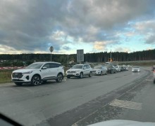 Зареченцы столкнулись с дефицитом бензина с вечера пятницы