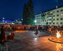 В Заречном состоялась акция «Свеча памяти»
