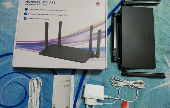 Новый роутер Huawei WIFI AX1 с гарантией — 1500 рублей