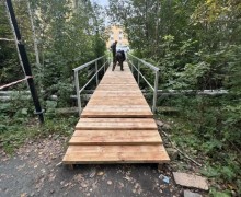 Мост у «Лазурного берега» отремонтировали перед выборами