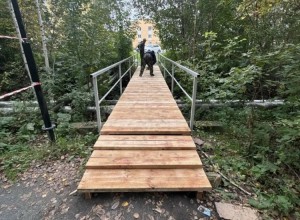 Мост у «Лазурного берега» отремонтировали перед выборами
