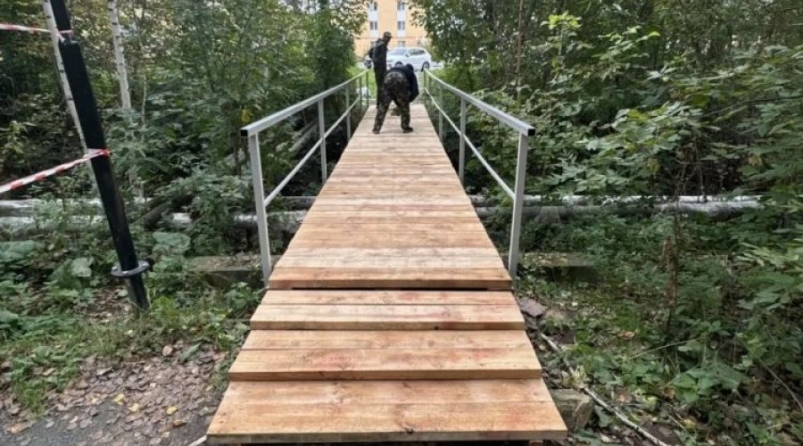Мост у «Лазурного берега» отремонтировали перед выборами