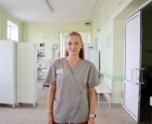 В МСЧ № 32 проходят практику студенты - целевики